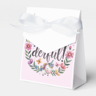 Ballotins Un derful Watercolor Unicorn Anniversaire