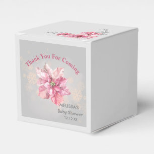 Ballotins Un Petit Flocon Rose Pink Poinsettia