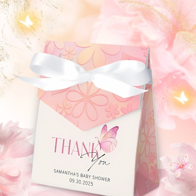 Ballotins Un petit papillon est sur le Baby shower Way (Créateur téléchargé)