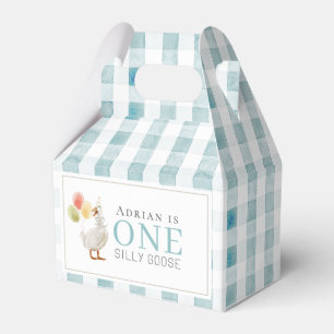 Ballotins Un Silly Goose Blue En vichy 1er anniversaire