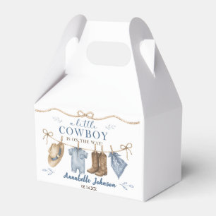 Ballotins Une Baby Shower Cowboy pour Petit Garçon
