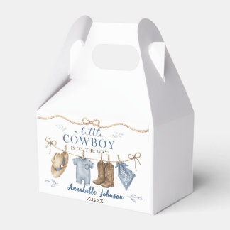 Ballotins Une Baby Shower Cowboy pour Petit Garçon