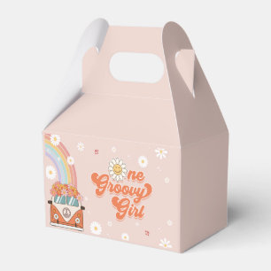 Ballotins Une fille Super Retro Arc-en-ciel 1er anniversaire
