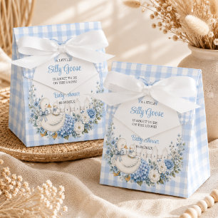 Ballotins Une petite oie sotte Baby Shower Cottagecore Bleu