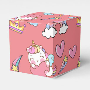 Ballotins Une Unicorne Magique Arc-en-ciel Joyeuse fête d'an