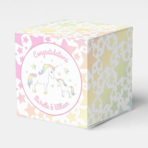 Ballotins Unicorn Baby shower Pastel Rainbow Cute