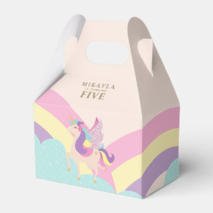 Ballotins Unicorn Cute Rainbow Personnalisé Gable
