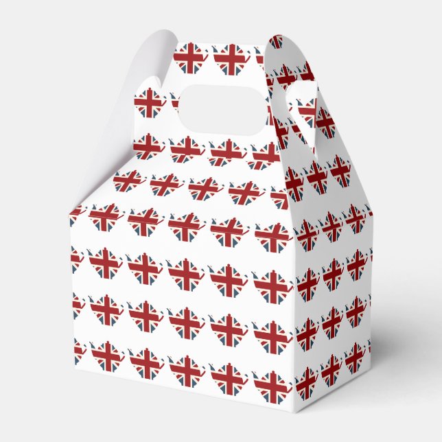 Ballotins Union Jack Patriotic Anglais Tea Kettle (Verso)