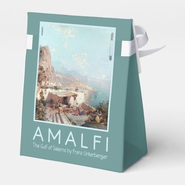 Ballotins Unterberger’s Amalfi ballotin personnalisé (Arrière)