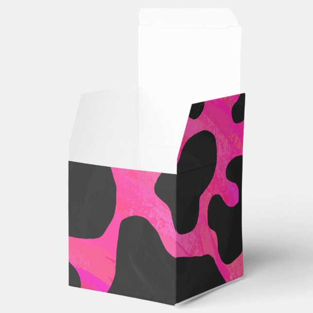 Ballotins Vache rose chaud et noir (Ouvert)