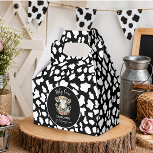 Ballotins Vache Sainte Je Suis Une Cow-Girl 1er Anniversaire