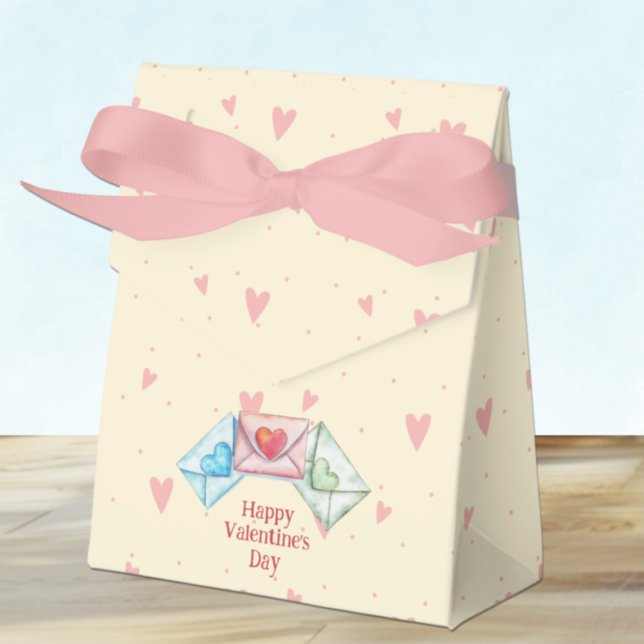 Ballotins Valentine Envelope and Hearts (Créateur téléchargé)