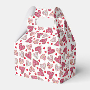 Ballotins Valentine Motif de cookies cardiaques