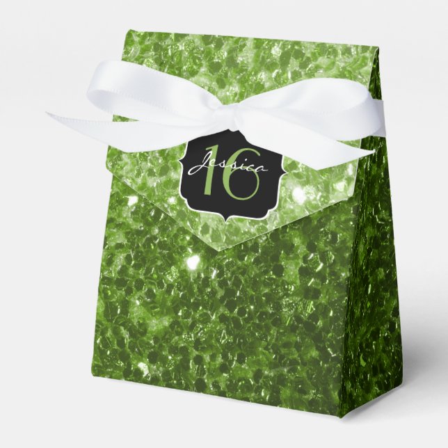 Ballotins Verdure parties scintillant verte scintille Sweet  (Verso)