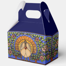 Verre tendu Thankgiving Turquie Gable