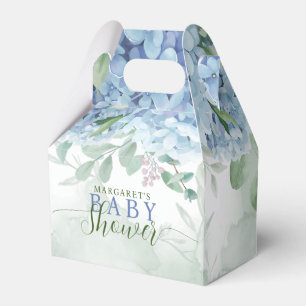 Ballotins Vert Bleu hydrangée C'est un Baby shower garçon