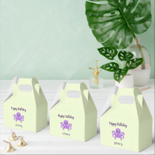 Ballotins Vert octopus mou violet