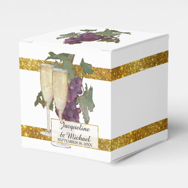 Ballotins Vignobles Champagne Vignobles Réception de mariage (Verso)