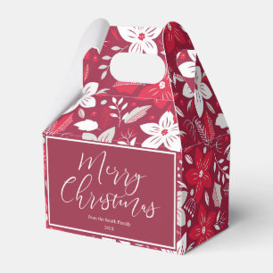 Ballotins Vin cerise Noël   Personnalisé