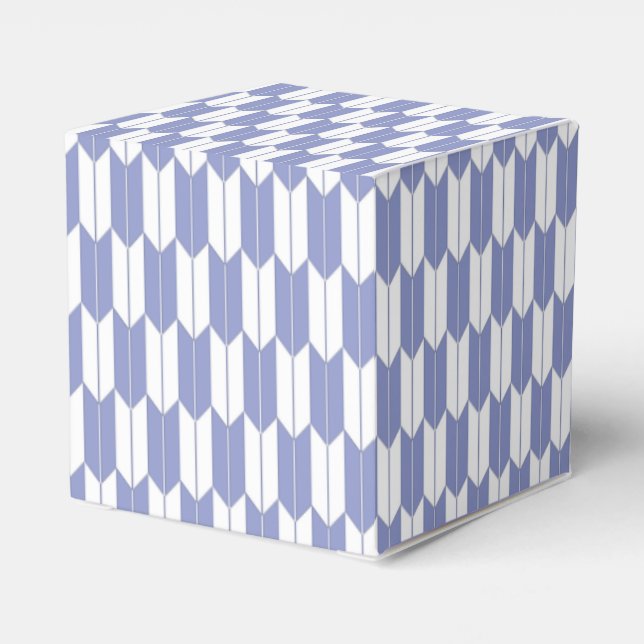 Ballotins Violet et blanc japonais Yagasuri Motif Ballotin (Arrière)