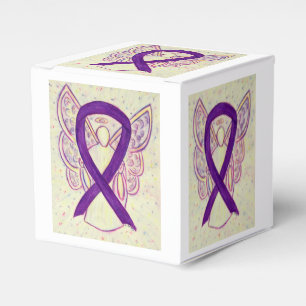 Ballotins Violet Sensibilisation Ruban Angel Party Favoriser