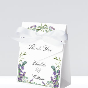 Ballotins violette mariage lavande eucalyptus merci