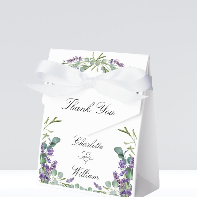 Ballotins violette mariage lavande eucalyptus merci (Créateur téléchargé)