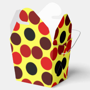 Ballotins Voir les points rouge jaune Ballotin