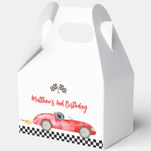 Ballotins Voiture Rouge moderne Anniversaire