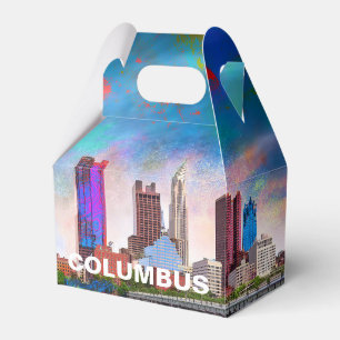 Ballotins Vue panoramique abstraite de Columbus