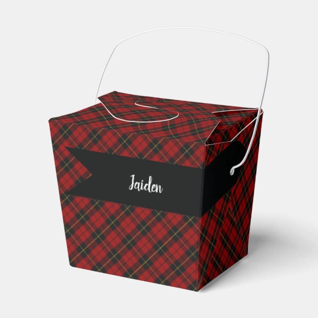 Ballotins Wallace Tartan Scottish Clan Plaid Pattern (Verso)