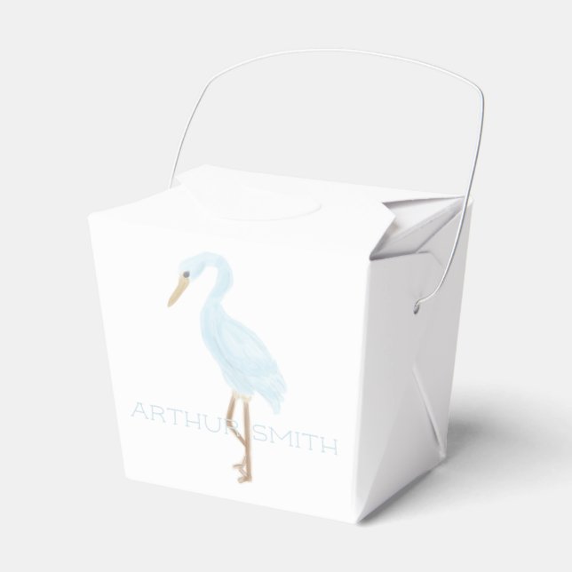 Ballotins Watercolor Blue Crane (Verso)