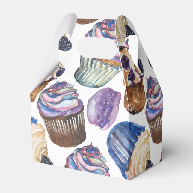 Ballotins Watercolor cupcakes (Verso)