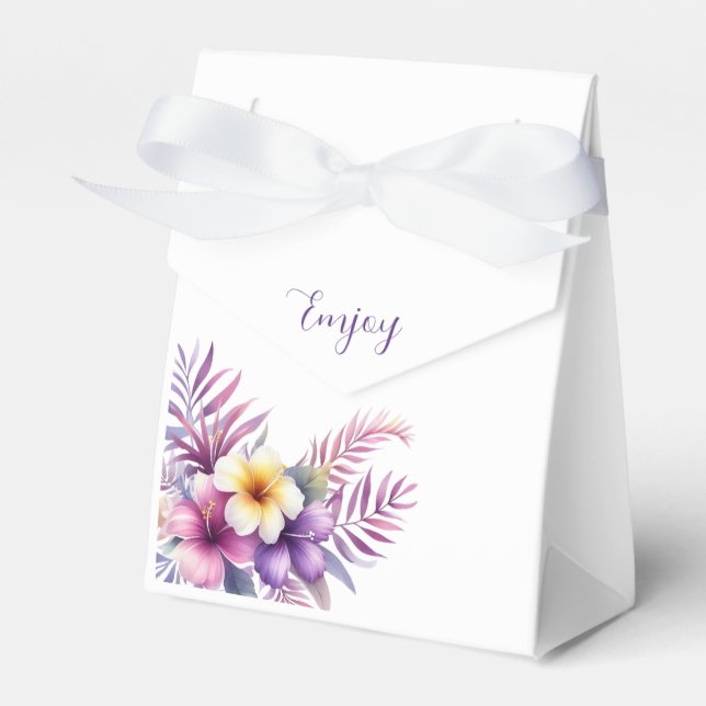 Ballotins Watercolor Island Romance-Mariage (Verso)