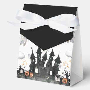 Ballotins Watercolor Little Boo Ghost House Baby shower