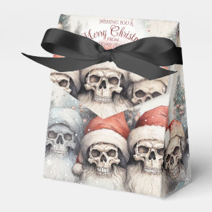 Ballotins Watercolor Père Noël Skuls Salutation de Noël