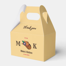 Ballotins Western Floral Cowboy Casquette Rustique Mariage c