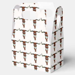 Ballotins Western Party Favoriser Ou Cadeau Box Texas Longho