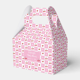 Ballotins Whimsical Cherry thème Baby shower Ballotin