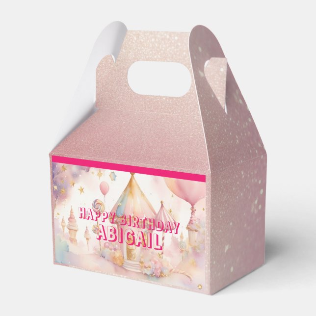 Ballotins Whimsical Merveilles Candyland Ballotin design (Verso)