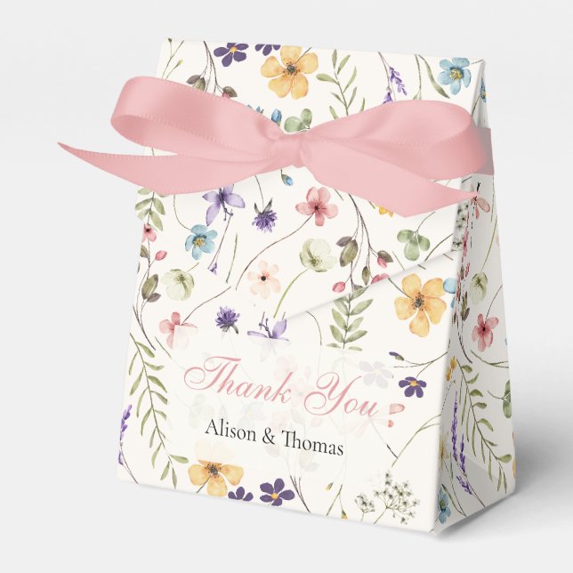 Ballotins Whimsical Wildflowers Meadow Wedding  (Verso)
