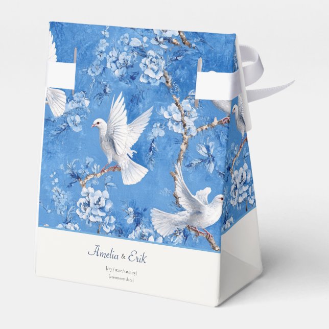 Ballotins Whispers of Doves, Blue Botanical, (Arrière)