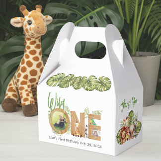 Ballotins Wild One Jungle 1er Anniversaire Safari Animaux Ph