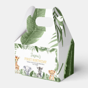Ballotins Wild One Safari Animaux Anniversaire Ballotin