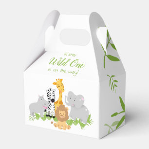 Ballotins Wild One Safari Animaux Baby shower Ballotin