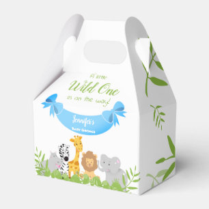Ballotins Wild One Safari Animaux Baby shower Garçon