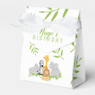 Ballotins Wild One Safari Jungle Ballotin d'anniversaire