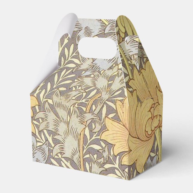 Ballotins William Morris Chrysanthemum Fleurs maman (Verso)
