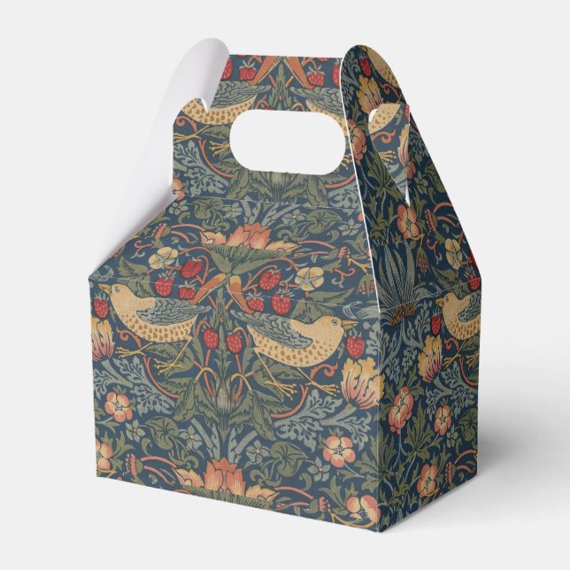 Ballotins William Morris Fraise Voleurs Oiseaux (Verso)