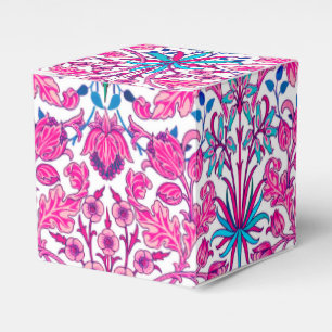 Ballotins William Morris Hyacinth Imprimer, rose Fuchsia